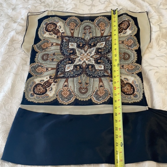 Women’s SZ S Semi-Sheer Side Tie Lightweight Top - Picture 9 of 16